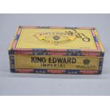 Cigars: a sealed box of 50 King Edward 'Imperial' cigars.