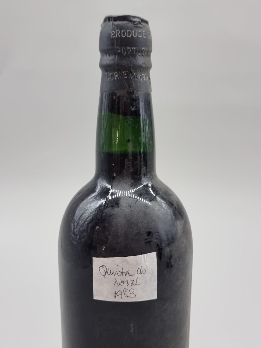 A bottle of Quinta do Noval 1983 Vintage Port, (no label). - Bild 2 aus 3