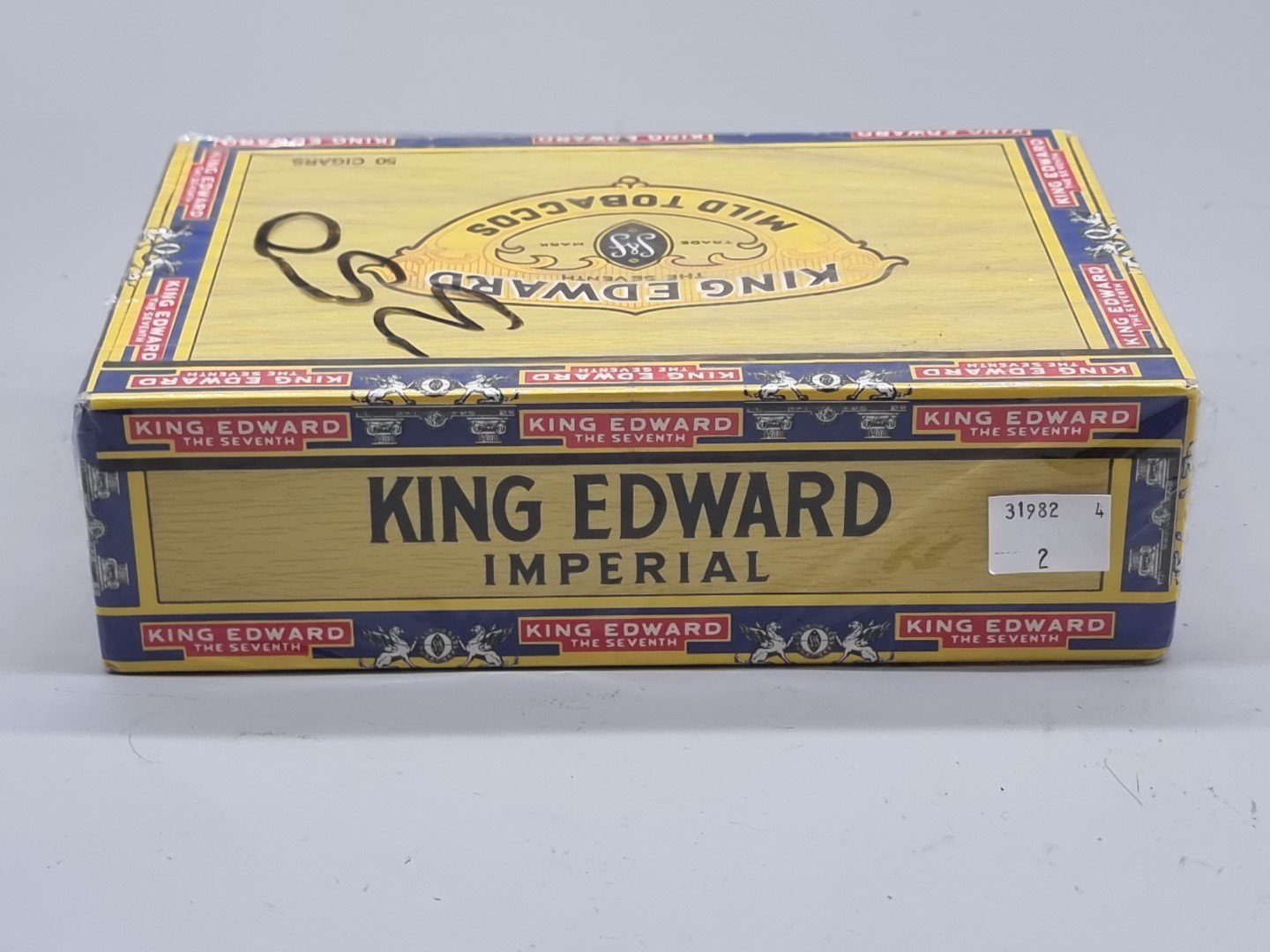 Cigars: a sealed box of 50 King Edward 'Imperial' cigars. - Bild 3 aus 3