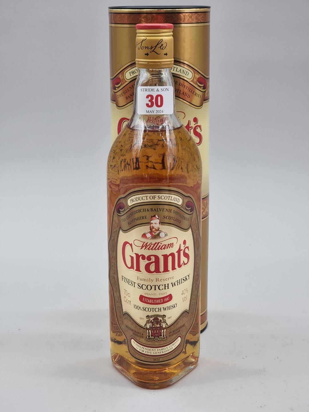 A 1 litre bottle of Southern Comfort 'Reserve'; together with a 70cl bottle of Grant's blended - Image 2 of 5