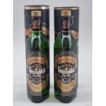 Two 75cl bottles of Glenfiddich 'Pure Malt' Whisky, each in card tube. (2)