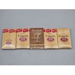 Cigars: four sealed boxes of five Wills Castella No.5 cigars; and another similar box of five