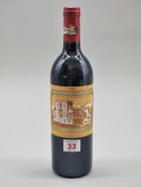 A 75cl bottle of Chateau Ducru Beaucaillou, 1989, St-Julien.