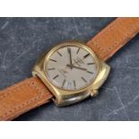 A 1973 Longines 'Ultra-Chron' 18ct gold automatic wristwatch, 39mm, Serial No. 50977798, Cal. 431,