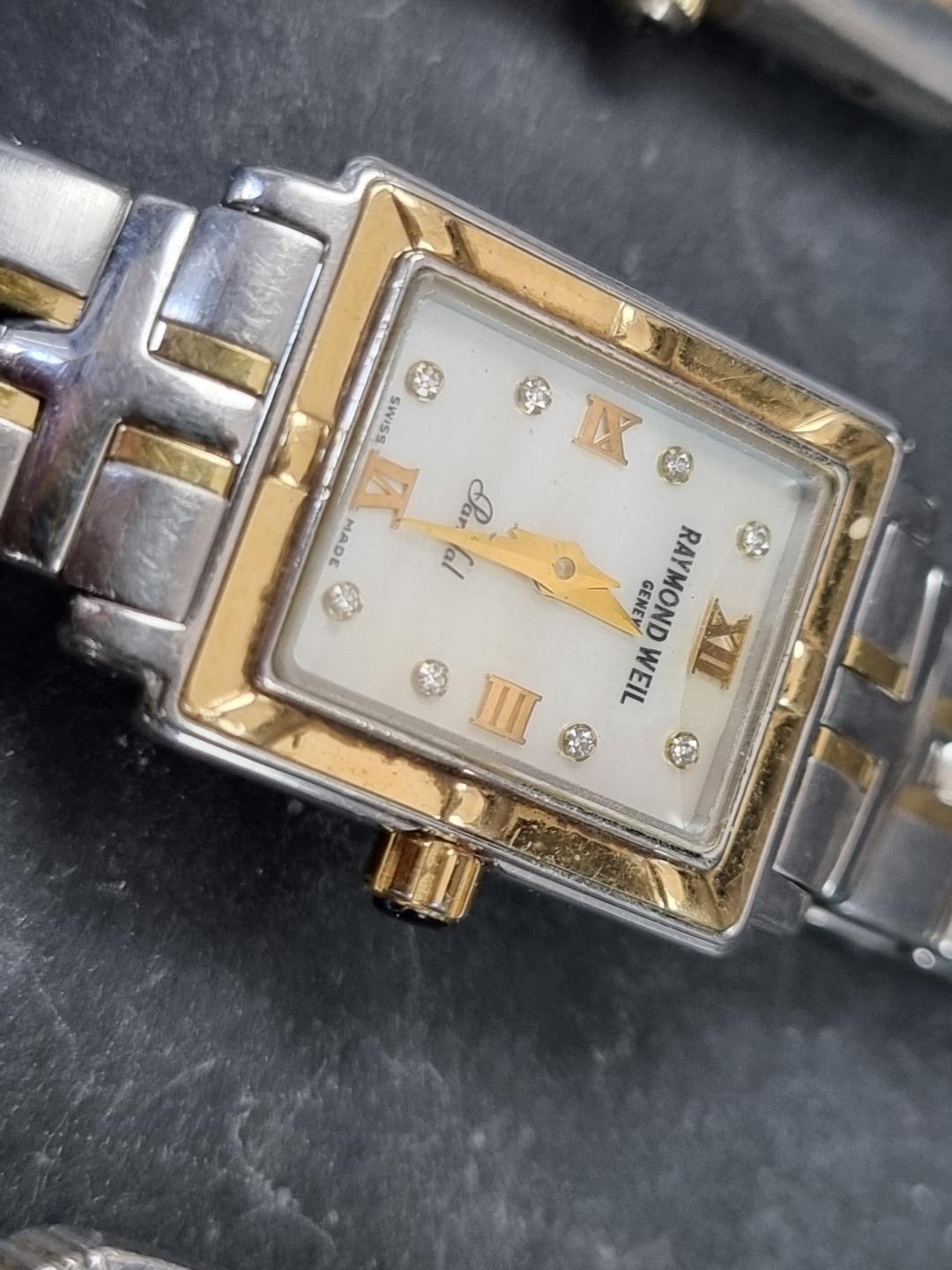 A group of wristwatches, to include a Raymond Weil ladies example, Ref. 9630. (12) - Bild 5 aus 6