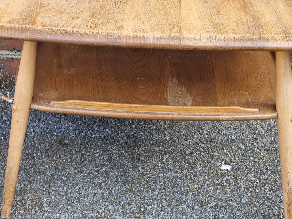 A mid-century Ercol 457 butler's tray coffee table. - Image 3 of 3