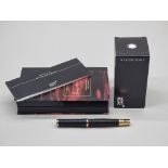 A Montblanc limited edition 'Virginia Woolf' fountain pen, boxed, together with a Montblanc ink