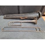 A Besson & Co 'Prototype' trombone, in case.
