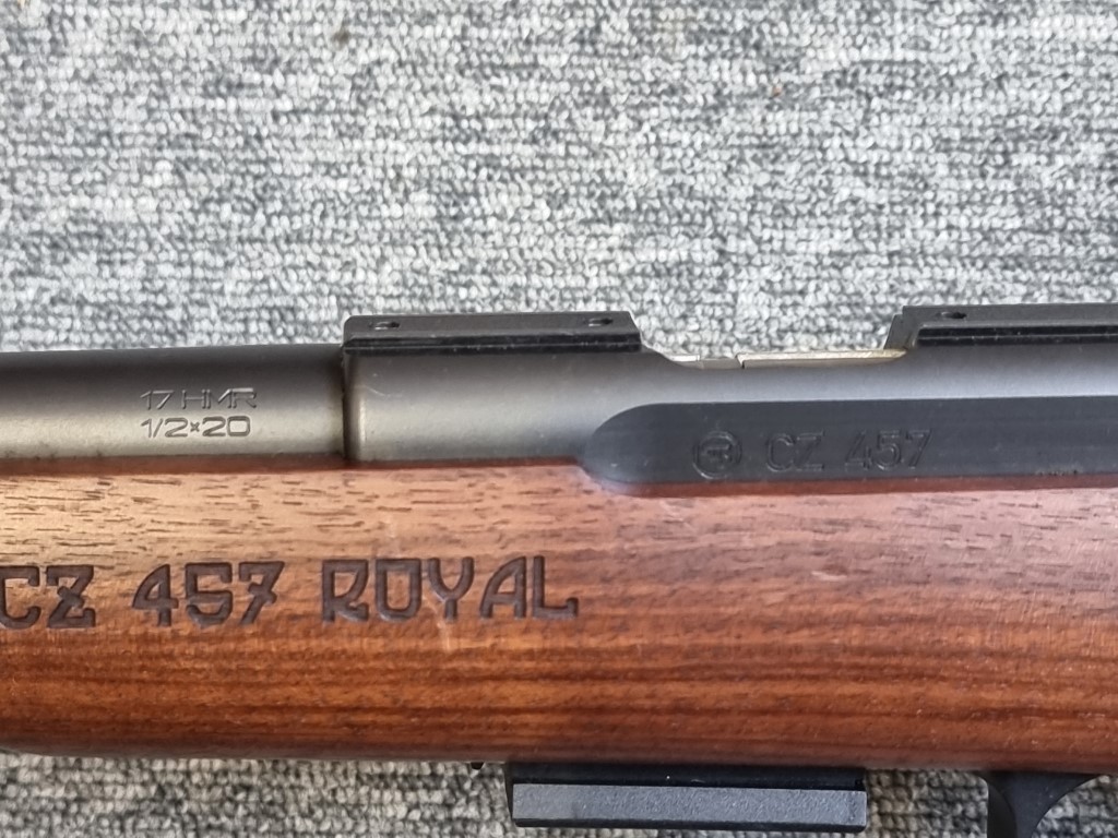 A CZ 457 Royal .22WMR/.17HMR bolt action rifle, Serial No.C834573, with sound rod.  PLEASE NOTE A - Image 5 of 6