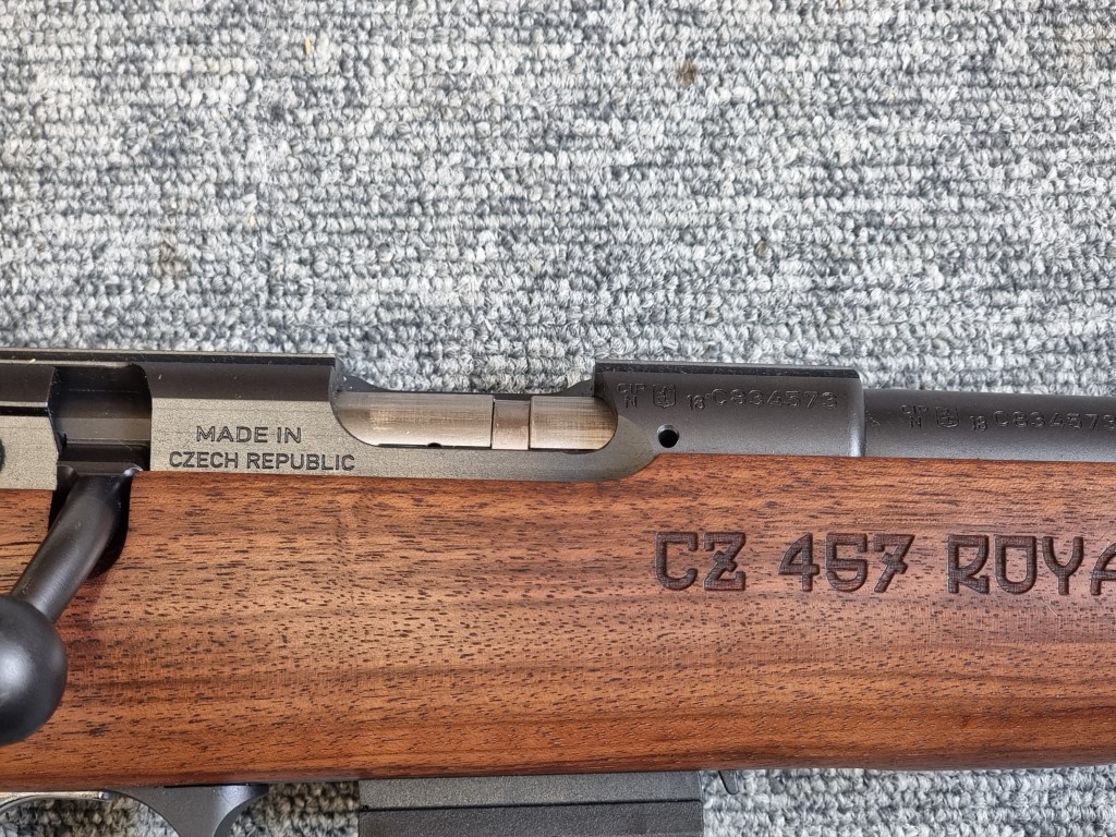 A CZ 457 Royal .22WMR/.17HMR bolt action rifle, Serial No.C834573, with sound rod.  PLEASE NOTE A - Image 3 of 6
