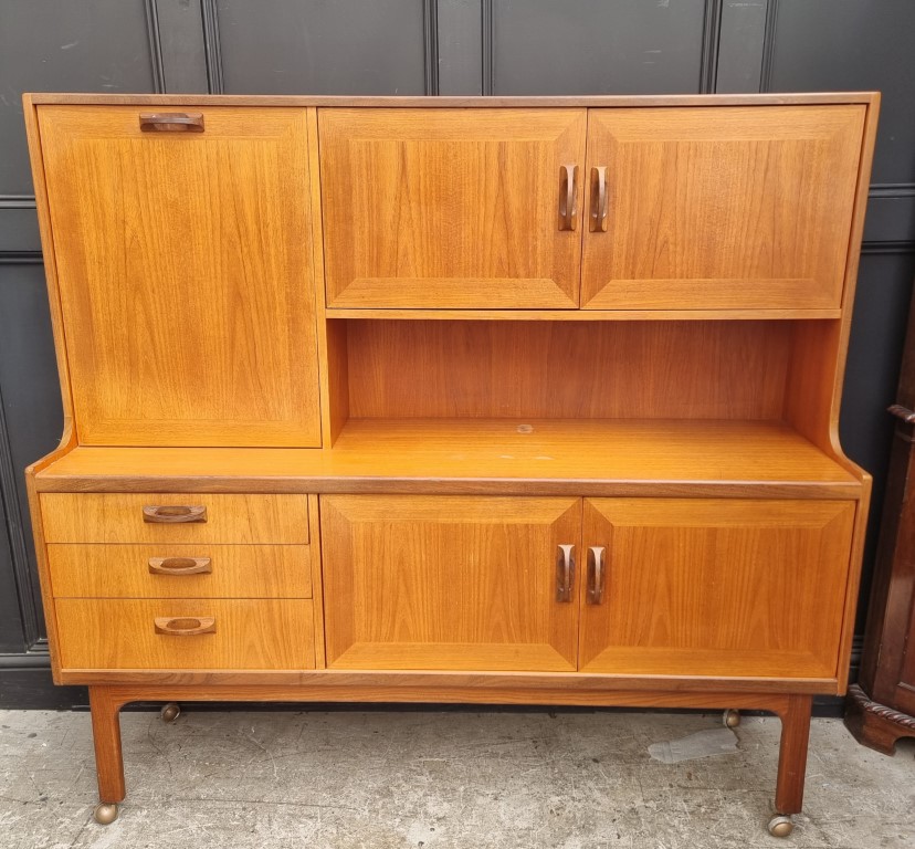 A mid-century G-Plan sideboard, 160cm wide.