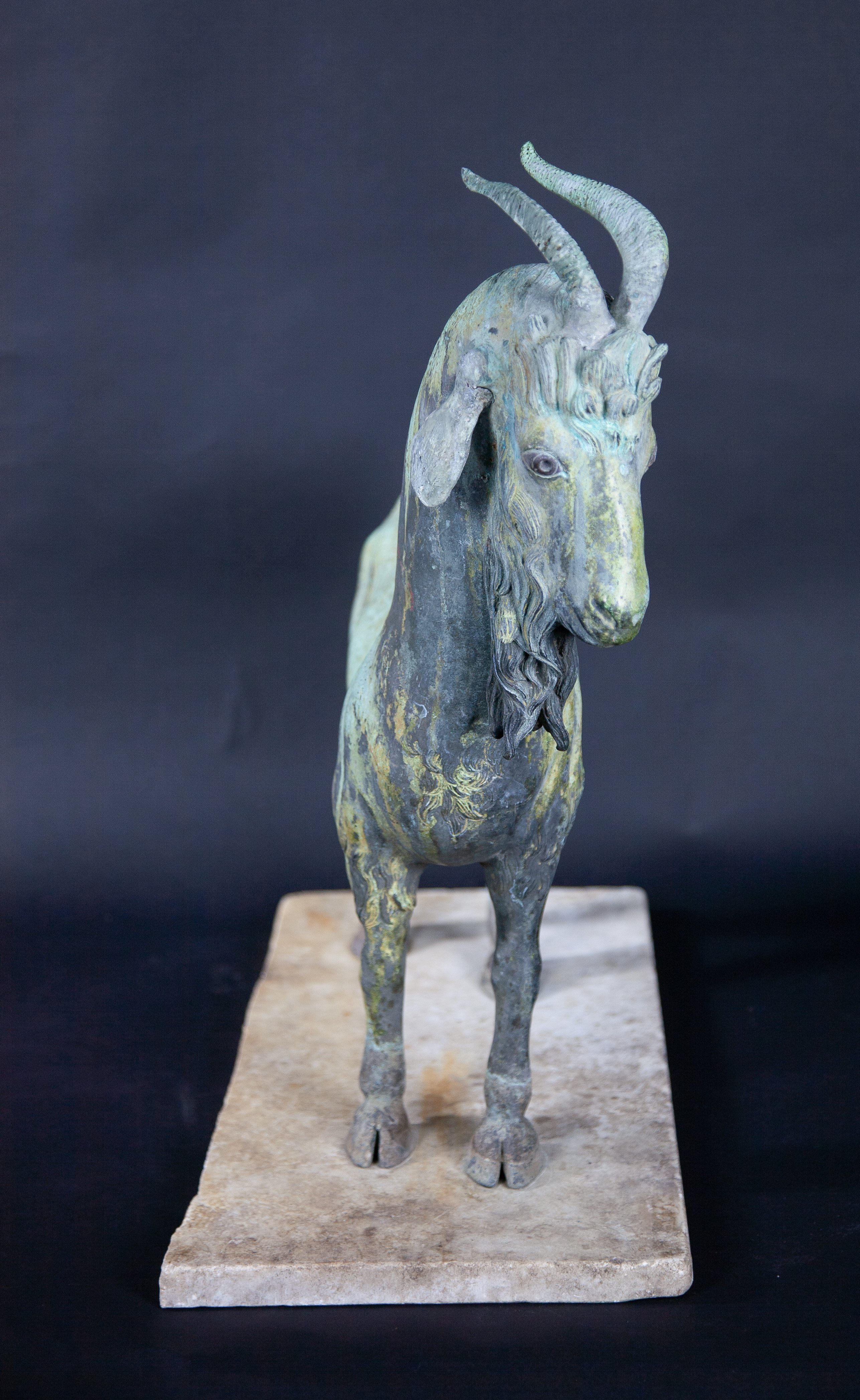 A bronze mountain goat - Image 4 of 6