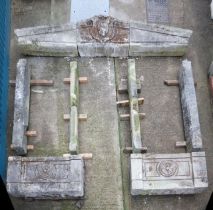 A stone shop front