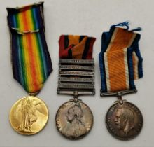 A trio of medals, Victorian and later