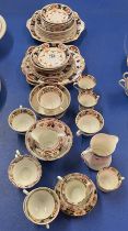 A quantity of Imari pattern tablewares