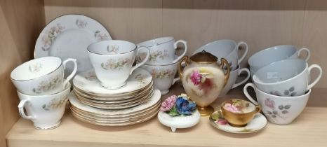 A Collection of Royal Doulton, Royal Worcester and Duchess China
