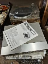Pioneer separates set inc pl3000, record player amp etc