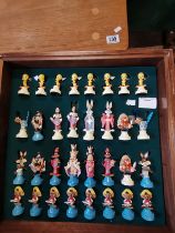 A Looney Tunes 'Bugs Bunny' chess set