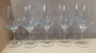 x10 Dartington Crystal Wine Glasses
