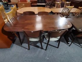 Mid Century Dining table and 4 chairs