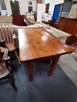 Rustic Pine kitchen dining table