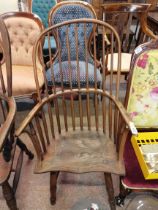An early stick back Windsor chair
