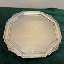 Royal Interest: An Art Deco commemorative silver salver