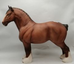 A Beswick shire horse, 'Ch. Burnham Beauty'