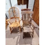 x3 Rocking chairs