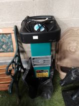 Bosch AXT2200 HP electric garden shredder with manual