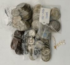 Assorted coinage, including pre-1920 silver and pre-1947 silver