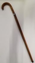 A Victorian Customs Officer's rummage probe/sword stick