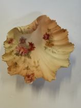 Royal Worcester shell dish