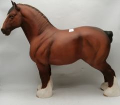 A Beswick shire horse, 'Ch. Burnham Beauty'