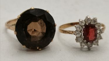 Two dress rings