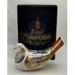 Royal Crown Derby Paperweight - Millennium Dove Ltd Ed