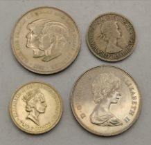 Four coins, Elizabeth II