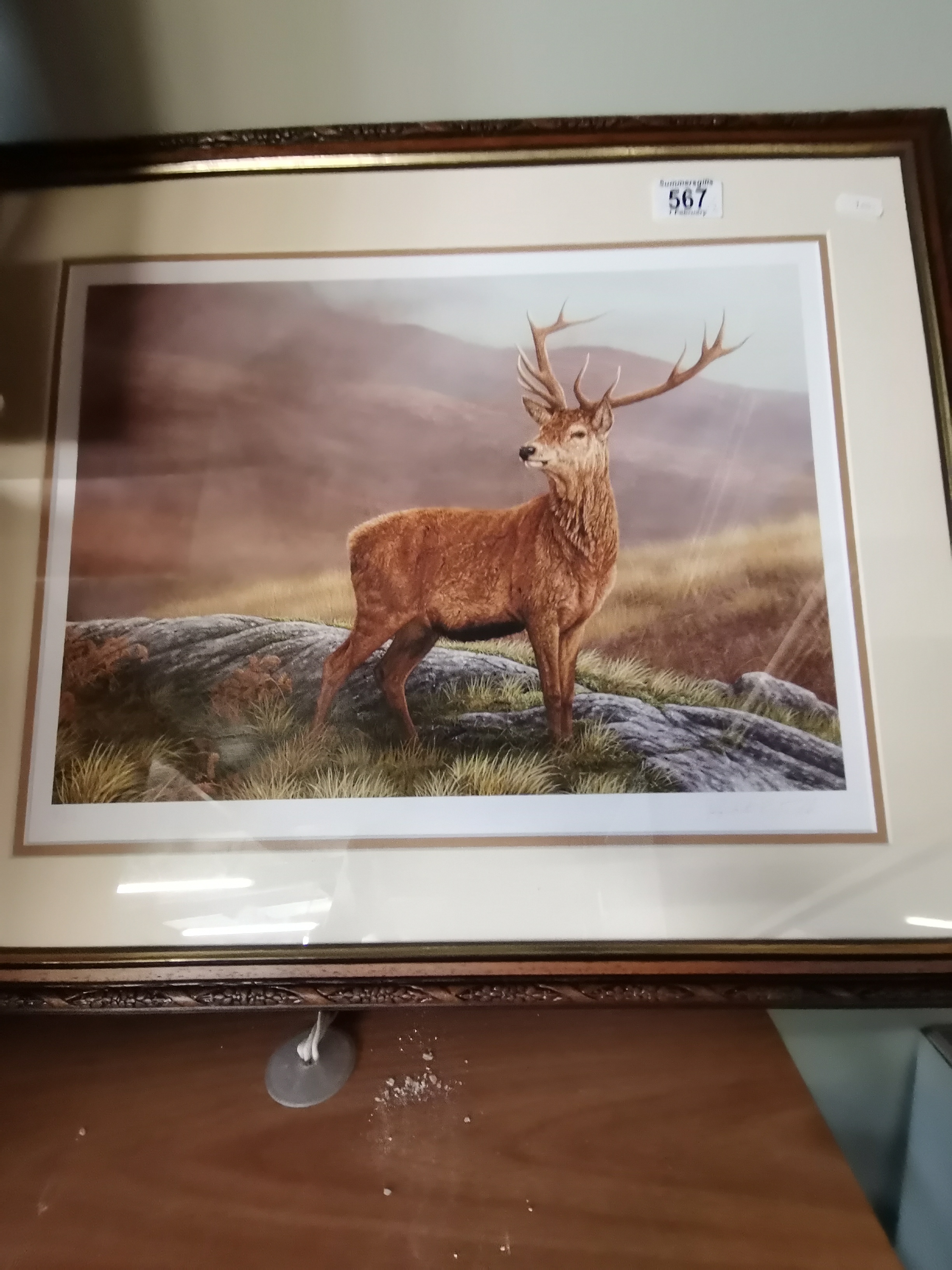 After Robert E Fuller (b.1972), A pair of limited edition wildlife prints