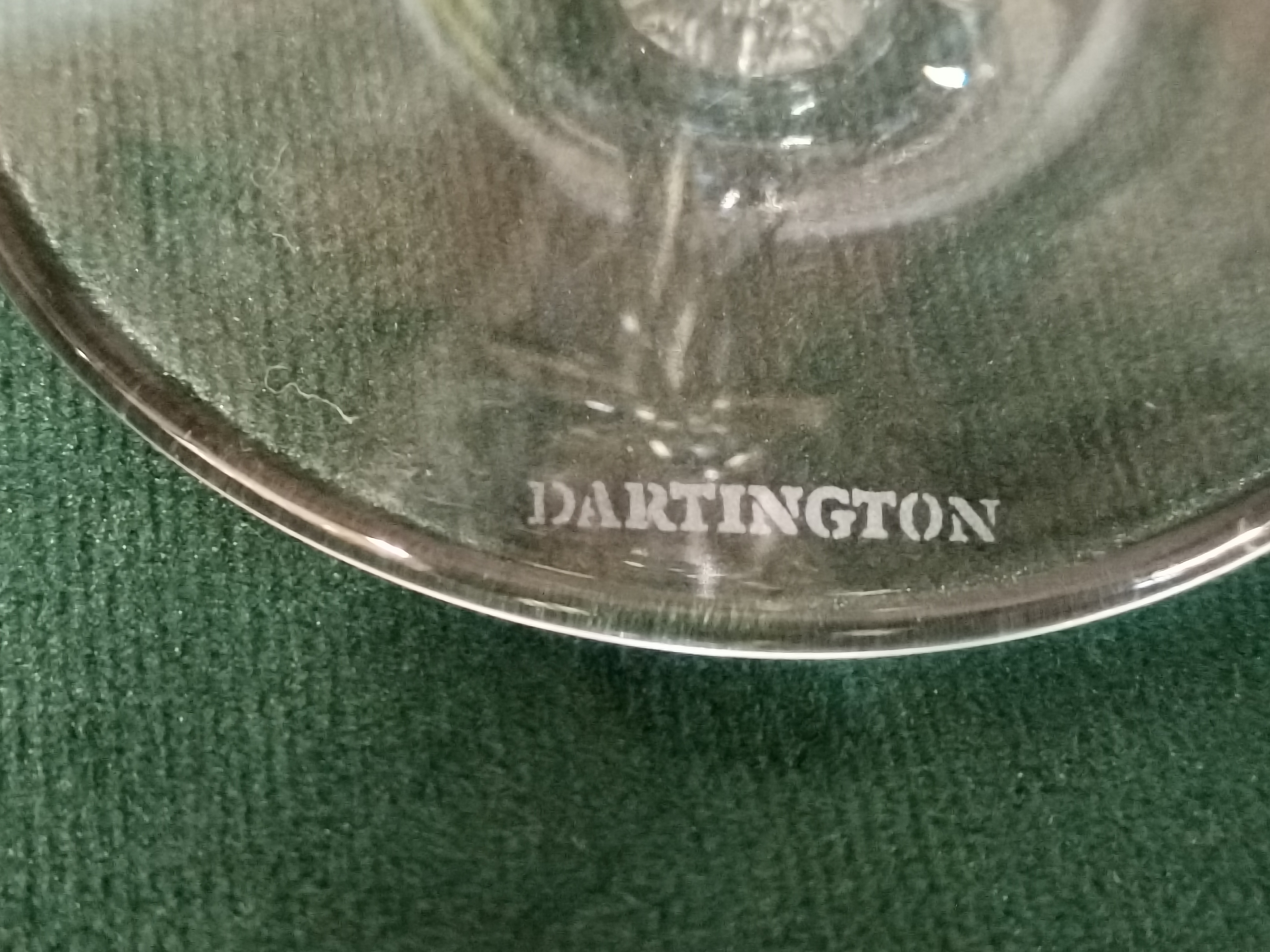 x10 Dartington Crystal Wine Glasses - Image 2 of 2