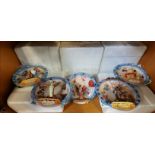 x5 Limited Edition Disney Plates with certificates and boxes