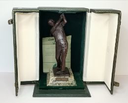 Garrard & Co, 'Golf Masters of the World', a bronze statuette of Jack Nicklaus