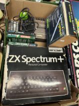 A Sinclair ZX Spectrum+ Personal Computer, etc.
