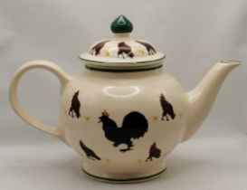 An early Emma Bridgewater ceramic teapot