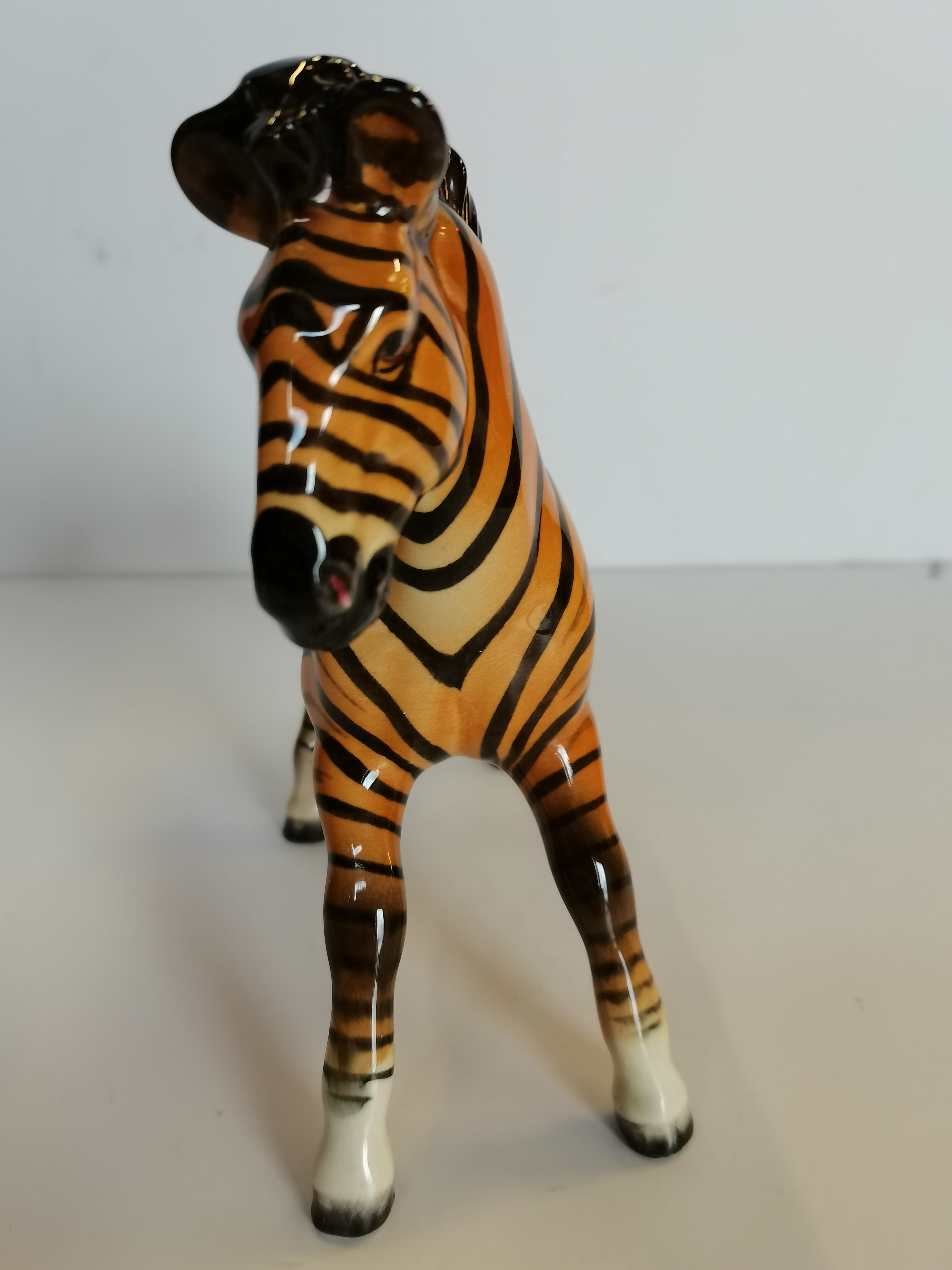 Beswick Zebra Tan & Black Striped - Image 2 of 3