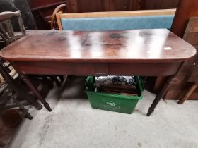 Antique Mahogany Sofa table 125cm