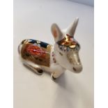 Royal Crown Derby Paperweight - Donkey Foal 'Holly'