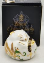 Royal Crown Derby Paperweight - Harvest Mouse