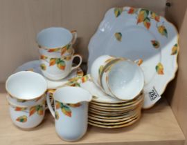 Art Deco Foley - E Brain part tea set