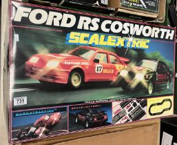 A Ford RS Cosworth Scalextric set