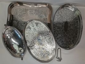 A group of silver-plated wares, 20th Century